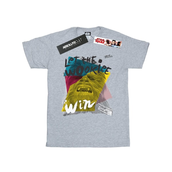 Star Wars Herr Let The Wookiee Win T-Shirt 3XL Sports Grey Sports Grey 3XL