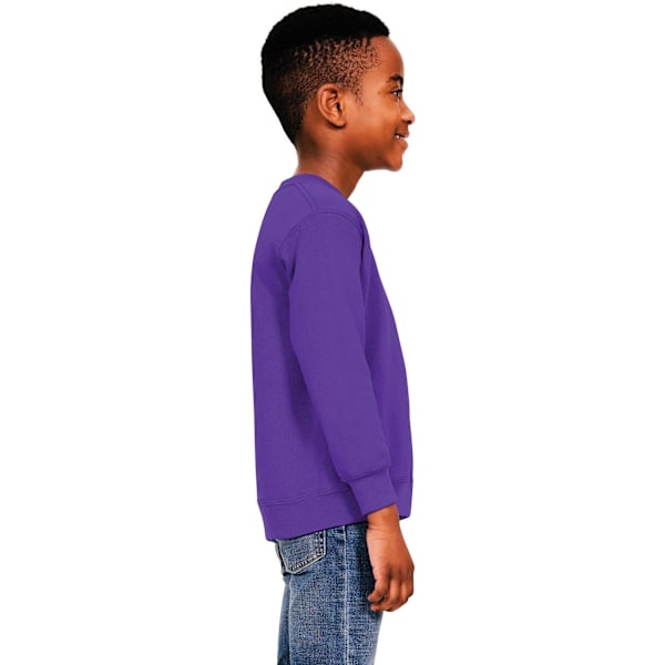 Casual Classics Barn/Barn Blended Ringspun Bomull Sweatshirt Purple 7-8 Years