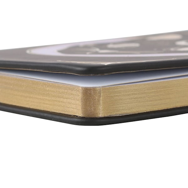 Something Different Mystic Mog A5 Notebook One Size Svart/Lila Black/Purple/Cream One Size