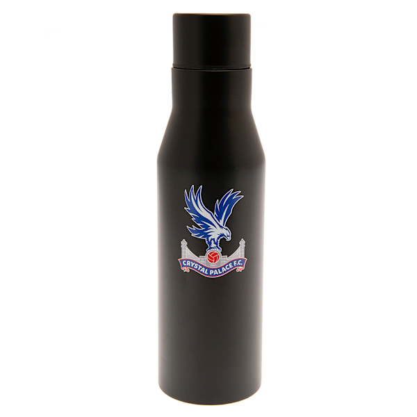 Crystal Palace FC Crest Termosflaska En Storlek Svart/Blå/Grå Black/Blue/Grey One Size