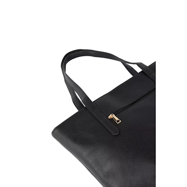 Dorothy Perkins Dam/Kvinnor Trish Sydd Tote Väska En Storlek Black One Size