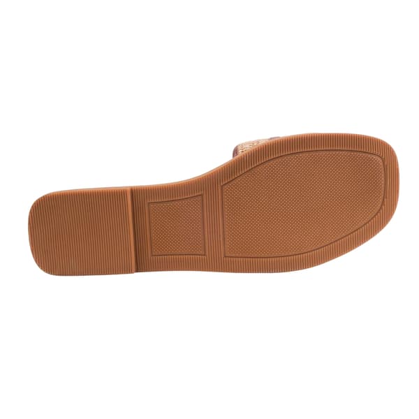 Where's That From Harmony platta tofflor för damer 3 UK Tan Tan 3 UK