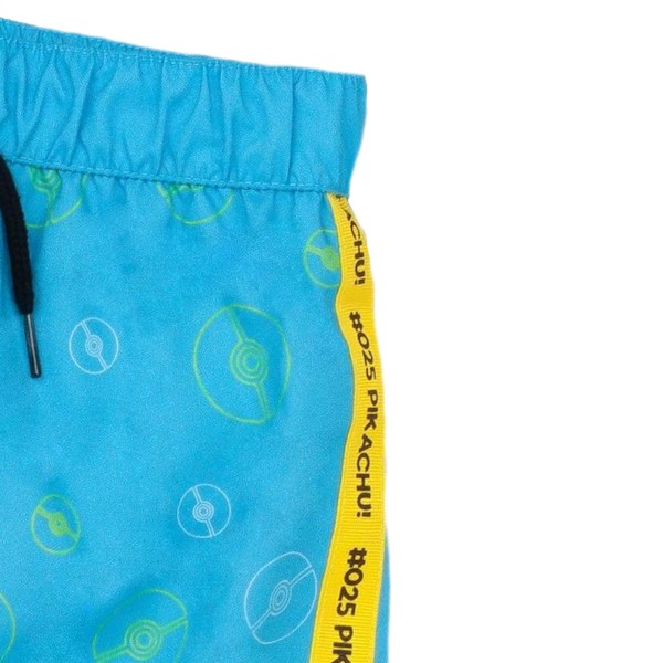 Pokemon Boys Pikachu Pokeball Badbyxor 4-5 År Svart/Blå Black/Blue 4-5 Years