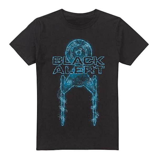 Star Trek: Discovery Herr Svart Alert T-Shirt XL Svart Black XL