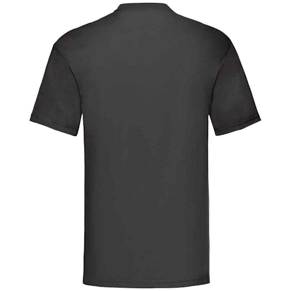 Fruit of the Loom Mens Valueweight T-Shirt 4XL Svart Black 4XL