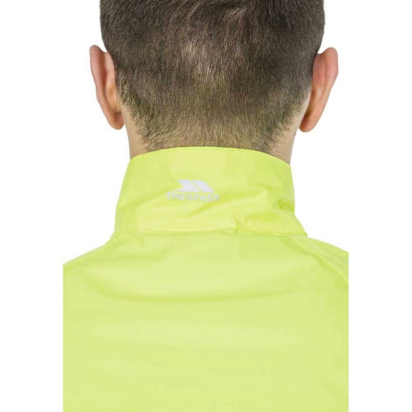 Trespass Retract Hi-Vis Packaway Vattentät Jacka för Herr. M Hi V Hi Visibility Yellow M