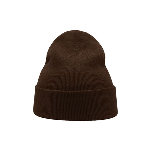Atlantis Wind Dubbelskiktsmössa Med Uppvikning One Size Brun Brown One Size