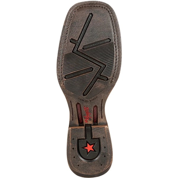 Durango Dam/Damer Lady Rebel Pro Cowboy-stövlar i fullnarvläder Distressed Cognac 9 UK