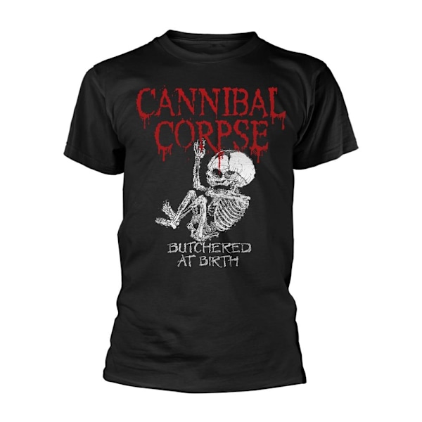 Cannibal Corpse Unisex Adult Butchered At Birth Baby T-Shirt 3X Black 3XL