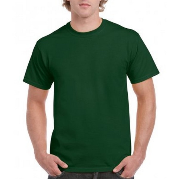 Gildan Mens Hammer Heavyweight T-Shirt 3XL Sport Mörkgrön Sport Dark Green 3XL