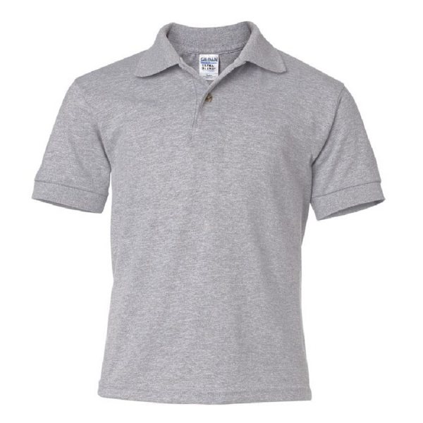 Gildan DryBlend Unisex Jersey Poloskjorta för barn XL Sportgrå Sport Grey XL