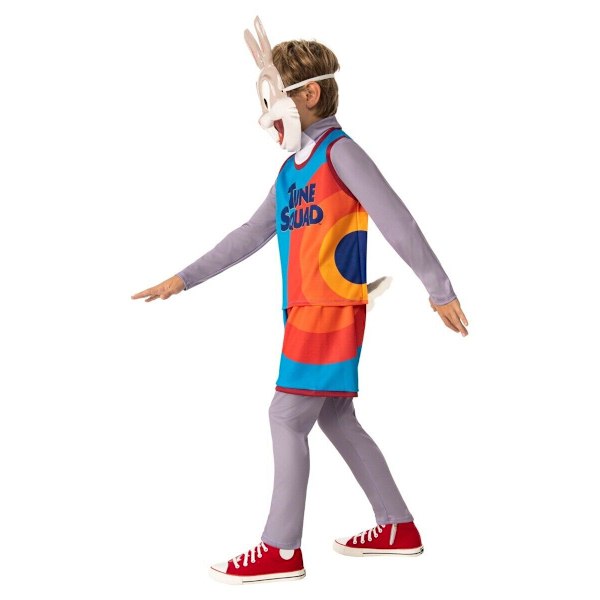 Space Jam Bugs Bunny Mask Set En Storlek Vit/Grå White/Grey One Size