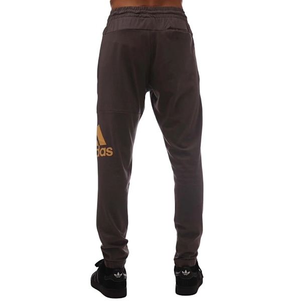 Adidas Unisex Vuxen Essentials Logo Träningsbyxor XL R Char Charcoal XL R