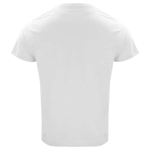 Clique Klassisk ekologisk bomulls-t-shirt för män 4XL Vit White 4XL