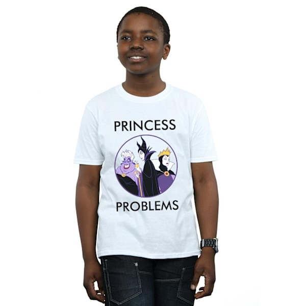 Disney Boys Villains Princess Headaches T-Shirt 9-11 år Vit White 9-11 Years
