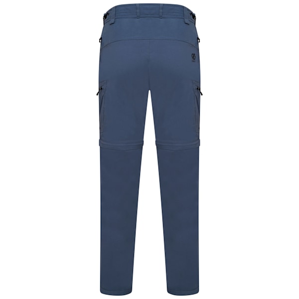 Dare 2B Tuned In II Multi Pocket Zip Off Walking Trousers för män Orion Grey 40R