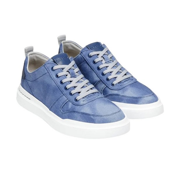Cole Haan GrandPro Rally Canvas Court Trainers 12 UK Insig Insignia Blue/Optic White 12 UK