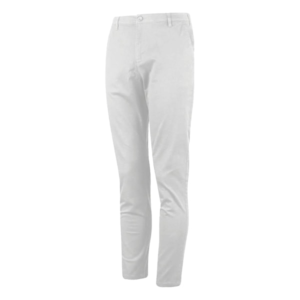 Island Green Stretch Chino Tapered Golfbyxor för Herr 36S Ljus Light Grey 36S