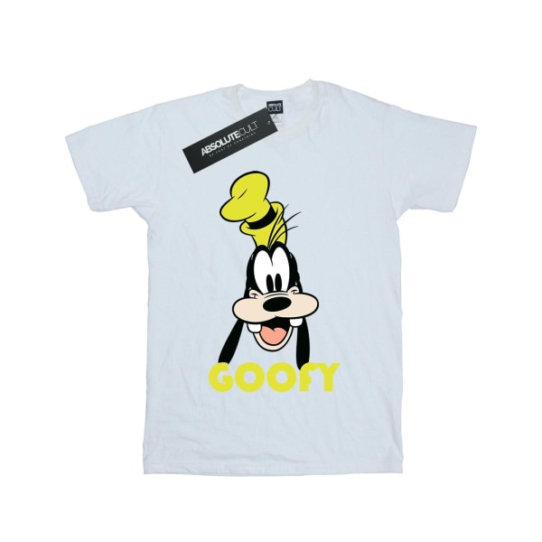 Disney Girls Goofy Face bomull T-shirt 9-11 år vit White 9-11 Years