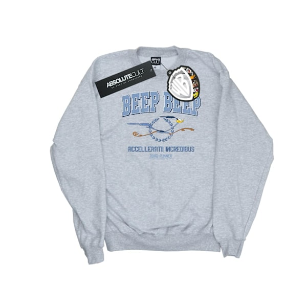 Looney Tunes Mens Road Runner Beep Beep Sweatshirt XL Sports Grå Sports Grey XL
