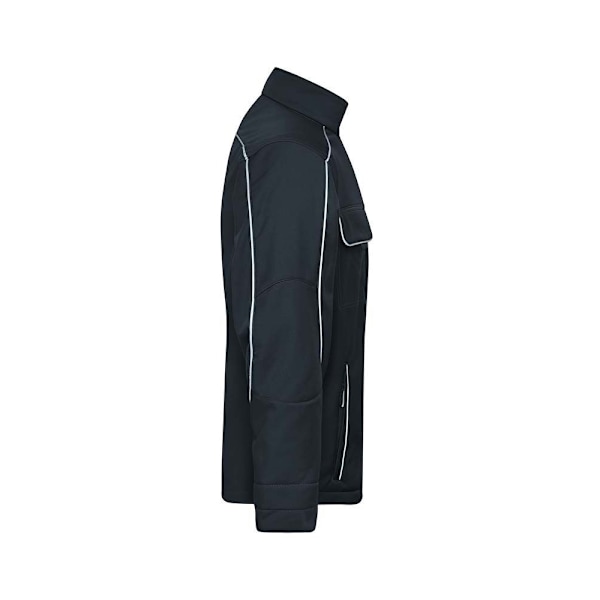 James och Nicholson Vuxen Unisex Arbetskläder Softshell Jacka XL Carbon XL