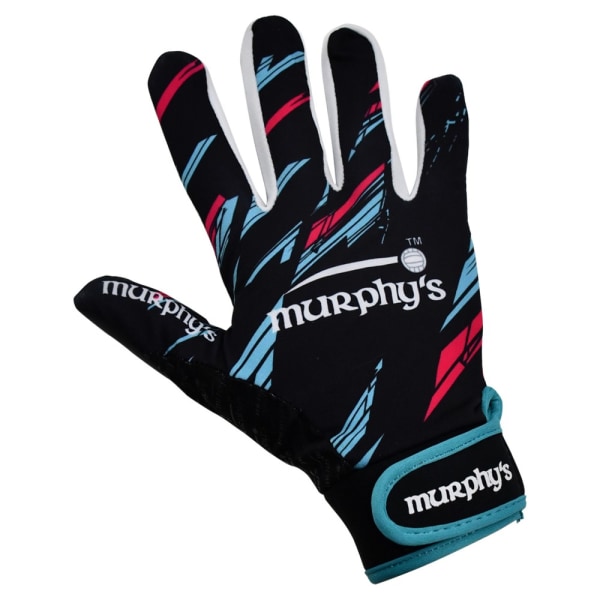 Murphys Childrens/Kids Gaelic Gloves 5 år Svart/Blå/Rosa Black/Blue/Pink 5 Years