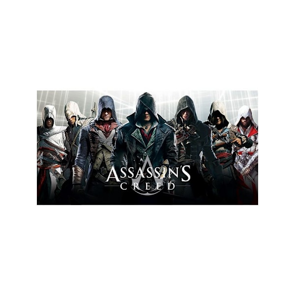 Assassins Creed Legends Handduk One Size Grå/Svart Grey/Black One Size