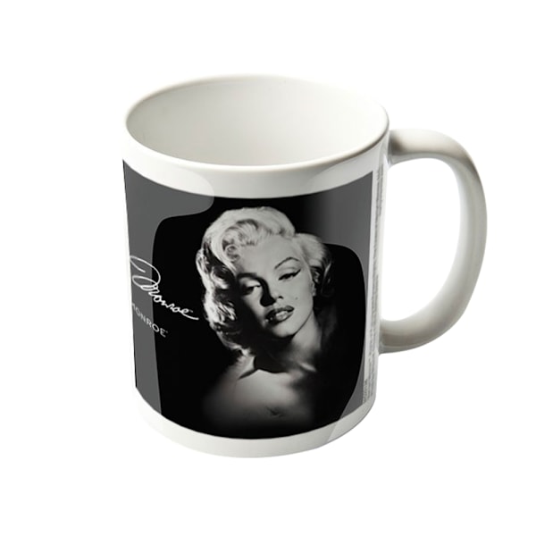 Marilyn Monroe Noir Mugg En Storlek Vit/Svart White/Black One Size