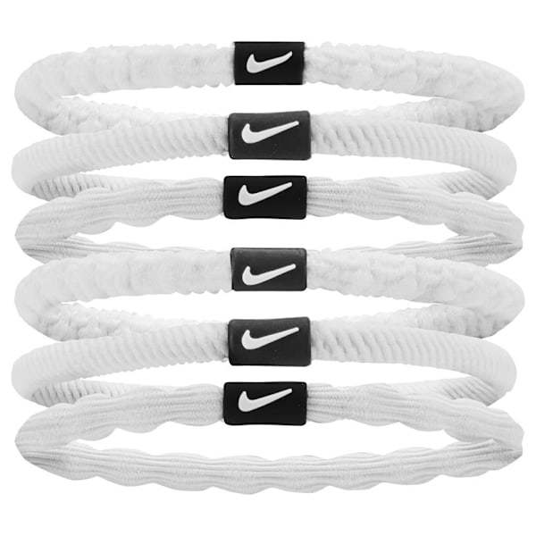 Nike 2024 Flex hårband (6-pack) One Size White White One Size