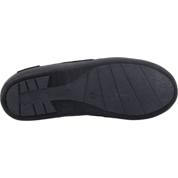 Hush Puppies herr Ashton mockasiner i mocka 9 UK svart Black 9 UK