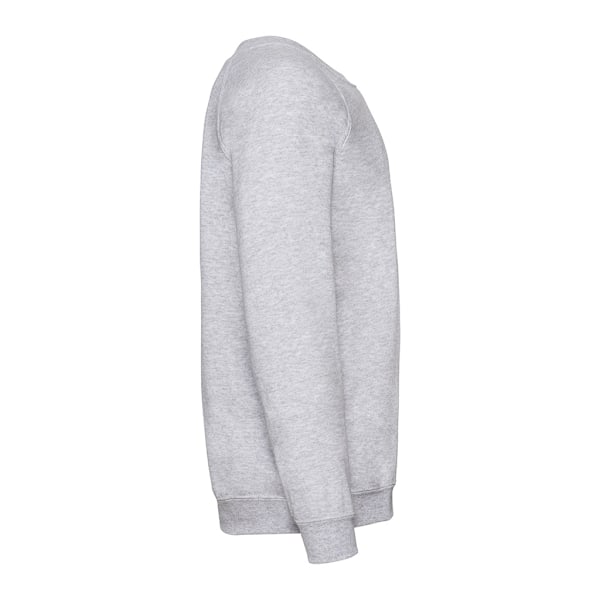 Fruit Of The Loom Barnkläder Unisex Raglanärm Sweatshirt (2-pack) Heather Grey 7-8
