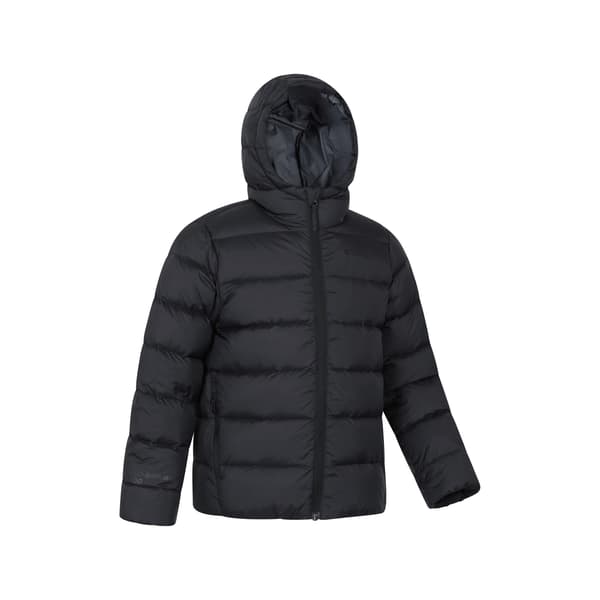 Mountain Warehouse Stratus Packable Jacka Barn 7-8 År Black 7-8 Years