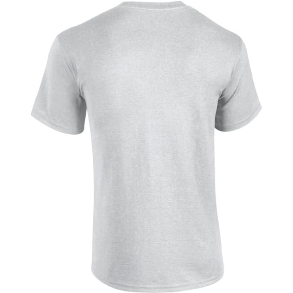 Gildan Herr Tung Bomull Kortärmad T-shirt L Askgrå Ash Grey L