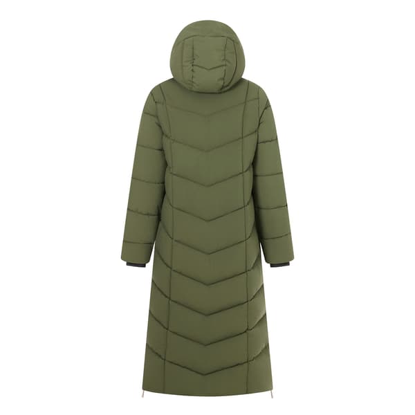 Regatta Dam Eloria Lång Vadderad Jacka 18 UK Da Dark Khaki 18 UK