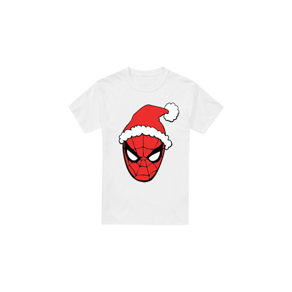 Spider-Man Herr Tomteluva T-Shirt XL Vit White XL
