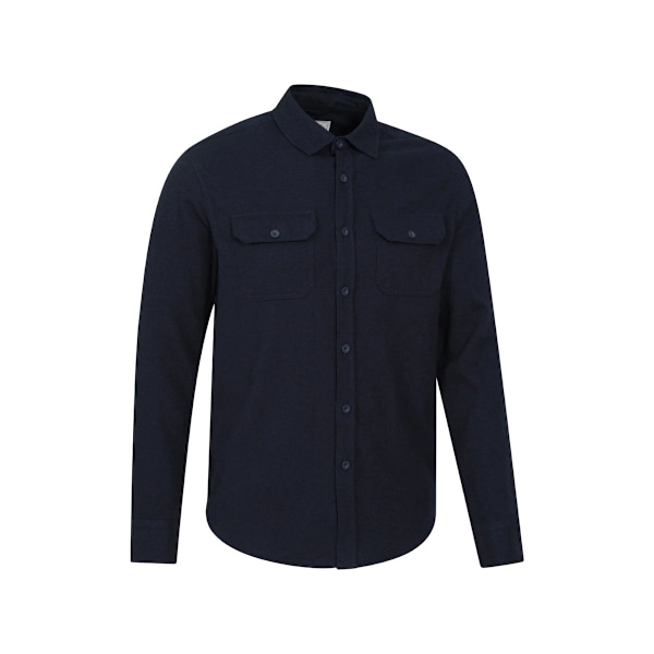 Mountain Warehouse Trace Flanell Långärmad Skjorta Herr 4XL Na Navy 4XL