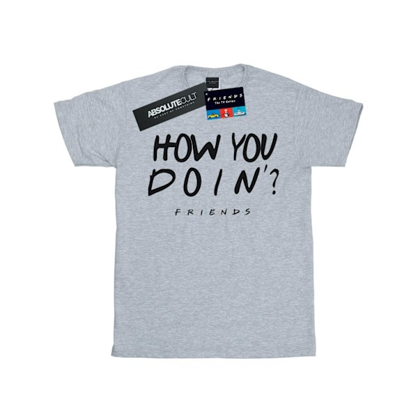 Friends Boys How You Doin? T-shirt 3-4 år Sports Grey Sports Grey 3-4 Years