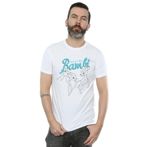 Disney Bambi Great Love Story T-shirt S Vit White S