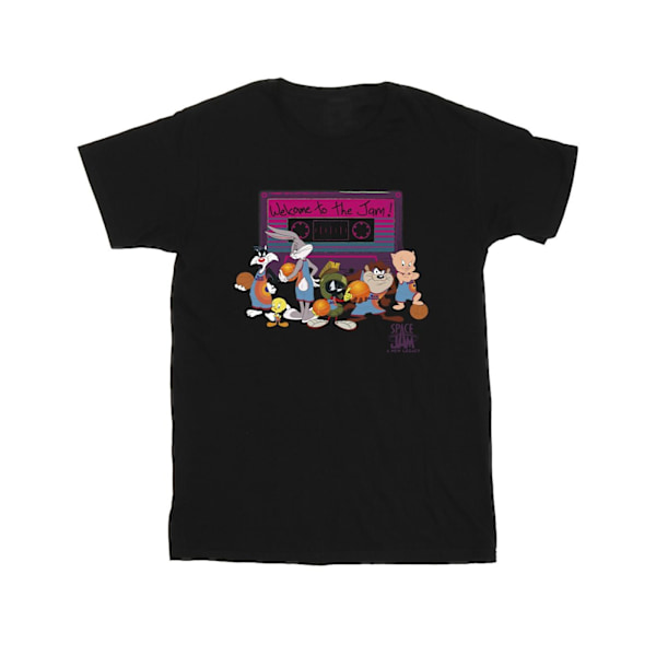 Space Jam: A New Legacy Team Cassette T-shirt för män, 5XL, svart Black 5XL