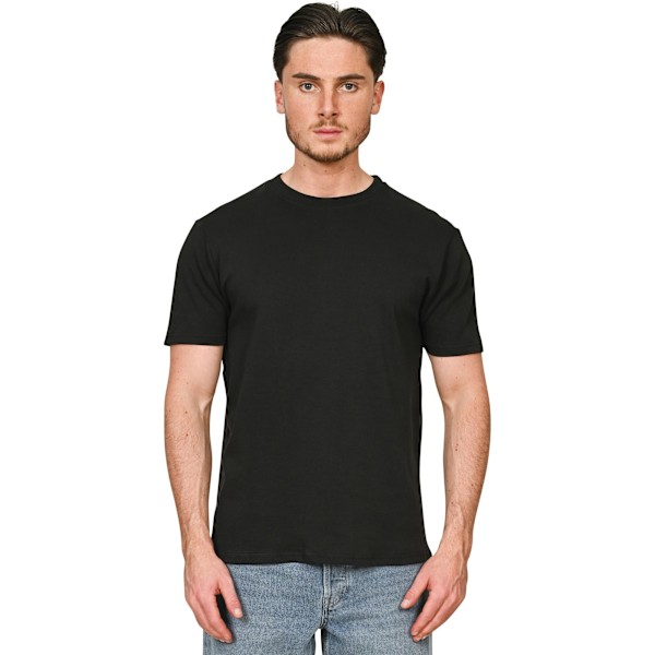 Casual Classics Unisex Vuxen Interlock Slim T-Shirt L Svart Black L