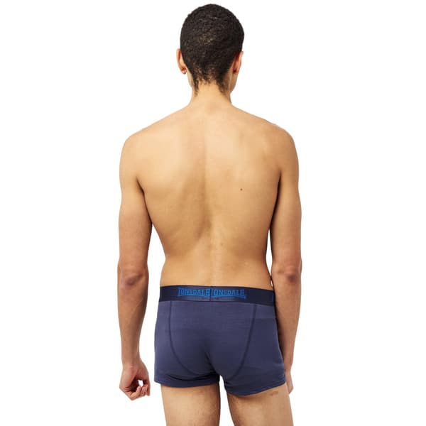 Lonsdale Herr Camo Boxershorts (2-pack) M Marinblå Navy M