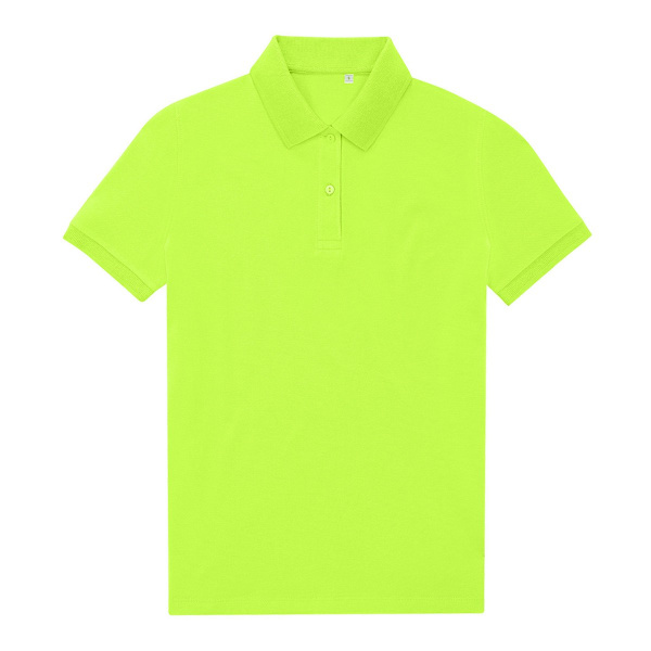 B&C Dam/Damer My Eco Polo Shirt 12 UK Acid Lime Acid Lime 12 UK
