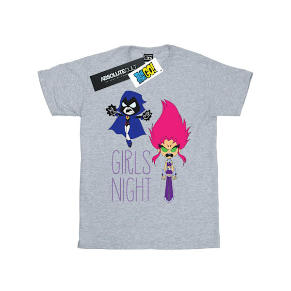 DC Comics Boys Teen Titans Go Girls Night T-Shirt 12-13 år S Sports Grey 12-13 Years