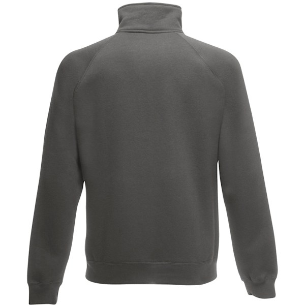 Fruit Of The Loom Mens Full Zip Sweat Jacket 2XL Light Graphite Light Graphite 2XL