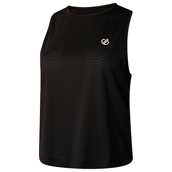 Dare 2B Dam/Kvinnor Meditate Cropped Väst 14 UK Svart Black 14 UK