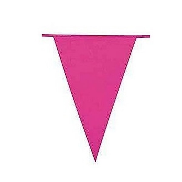 Boland Vimpel Girlang En Storlek Fuchsia Fuchsia One Size