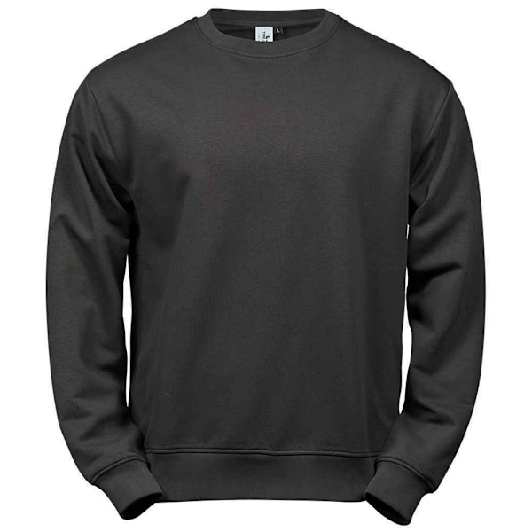 Tee Jays Power Organic Sweatshirt 4XL Mörkgrå Dark Grey 4XL