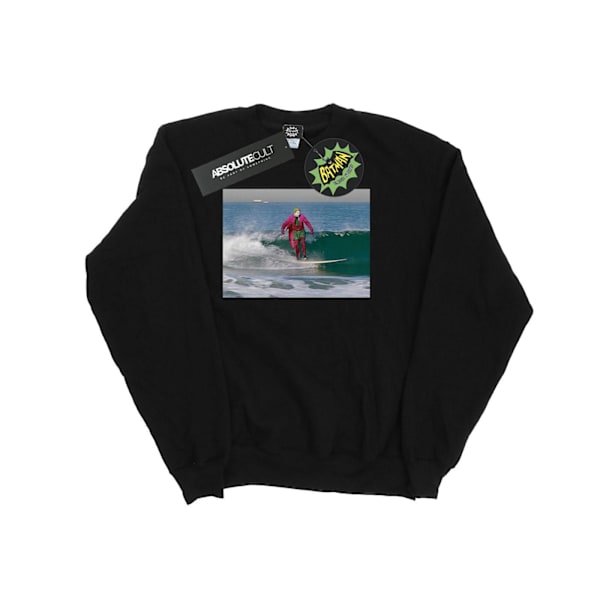 DC Comics Dam/Kvinnor Batman TV-serie Joker Surfing Sweatshirt Black M