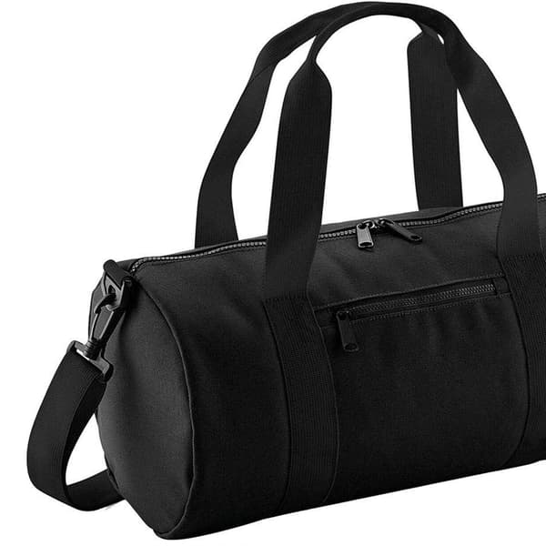 Bagbase Mini Barrel Axelväska (2-pack) One Size Svart/Svart Black/Black One Size