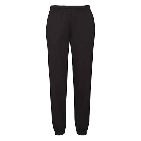 Fruit of the Loom herr Classic elastiska fållar Joggingbyxor Black 3XL